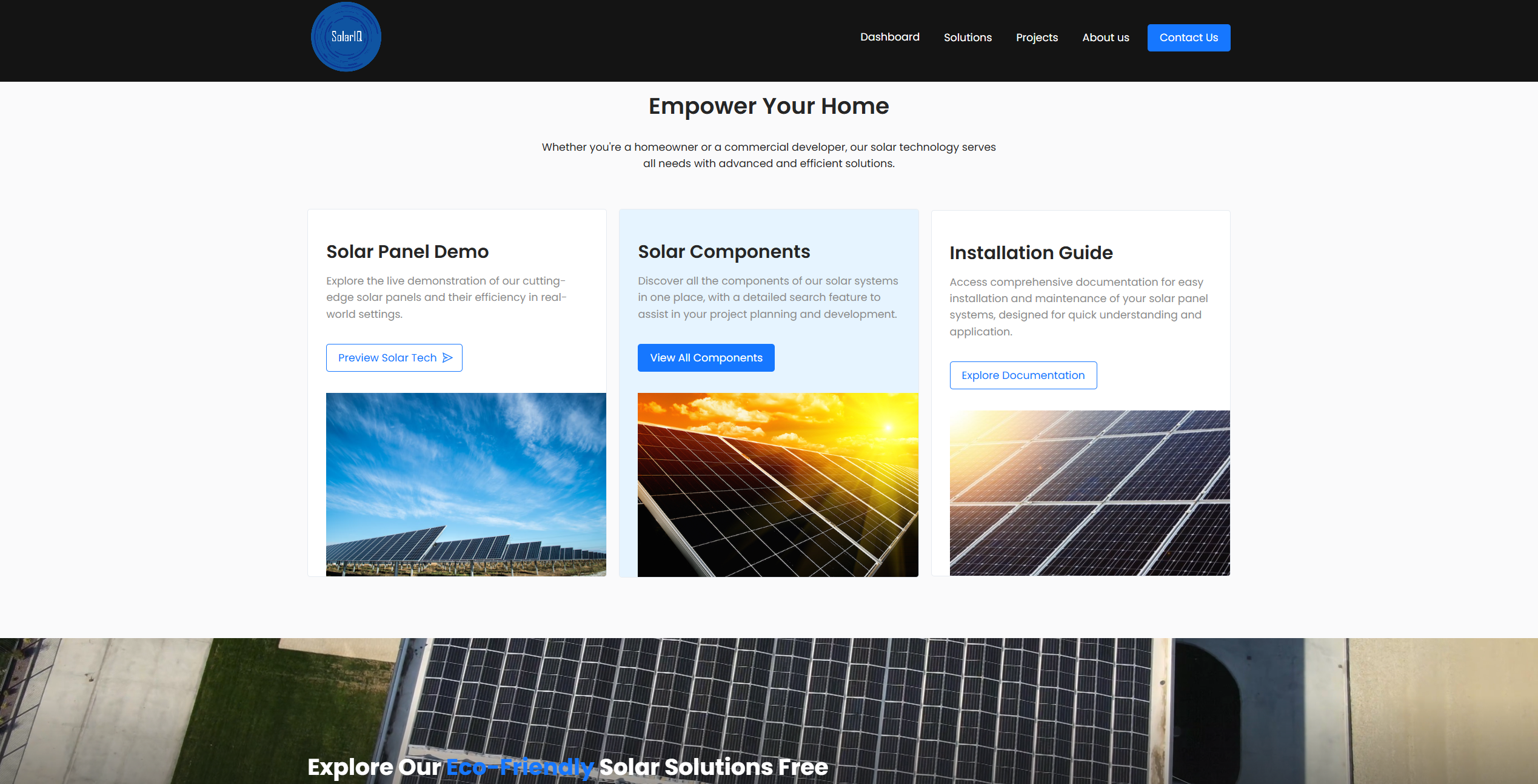 Solar Park Management System